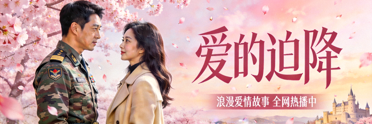 热门韩剧《爱的迫降》浪漫爱情故事，全网热播中